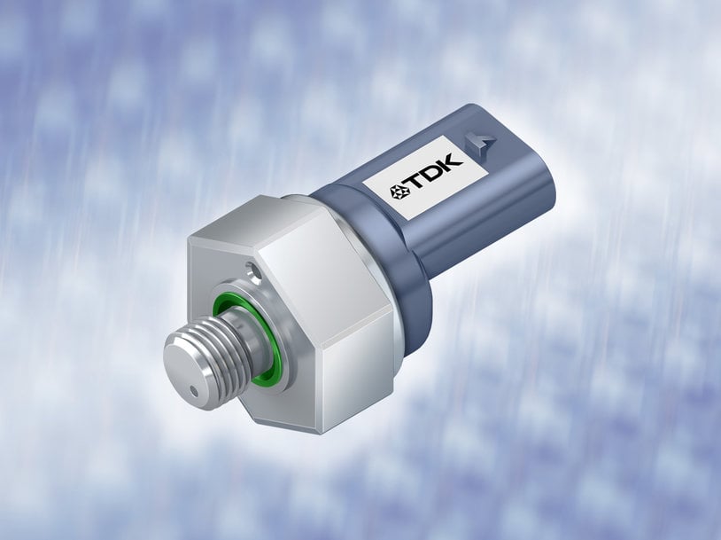 TDK offers compact, rugged pressure transmitter for industrial applications